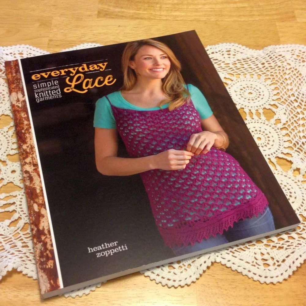 New craft book, everyday lace knitting projects